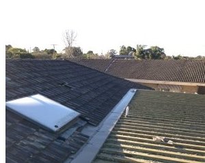 Skylight & valley repair
